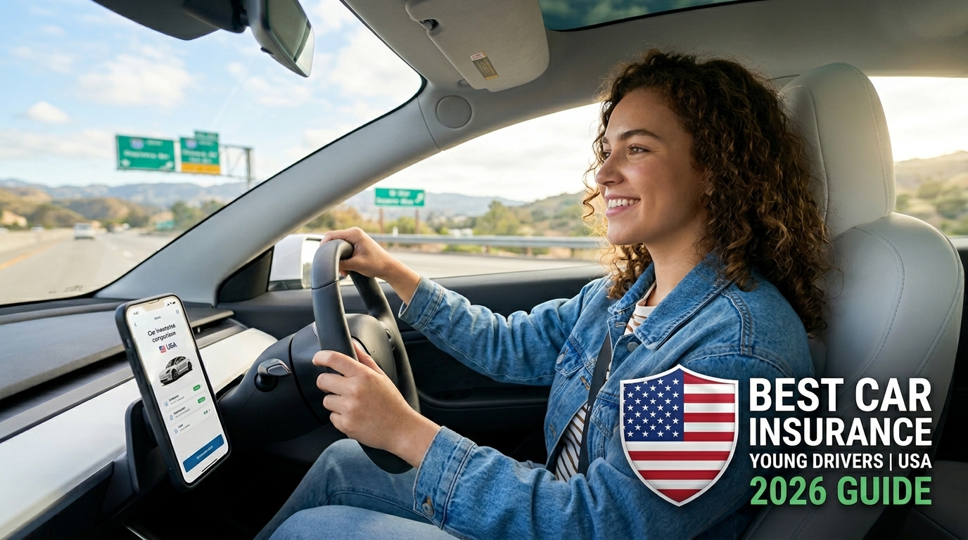 Best Car Insurance for Young Drivers in the USA (2026 Guide)