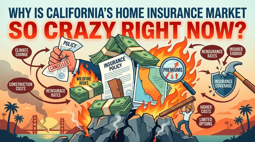 Why Is California’s Home Insurance Market So Crazy Right Now?
