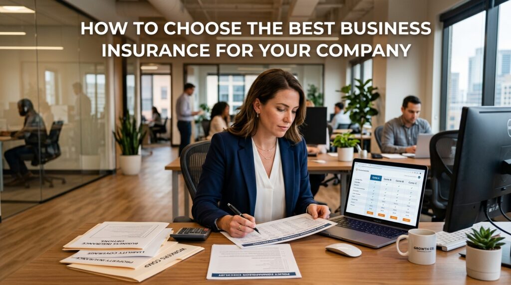 How to Choose the Best Business Insurance for Your Company