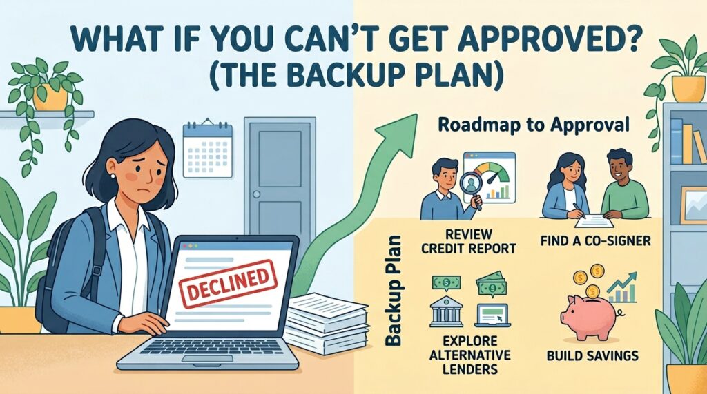 What If You Can't Get Approved? (The Backup Plan)