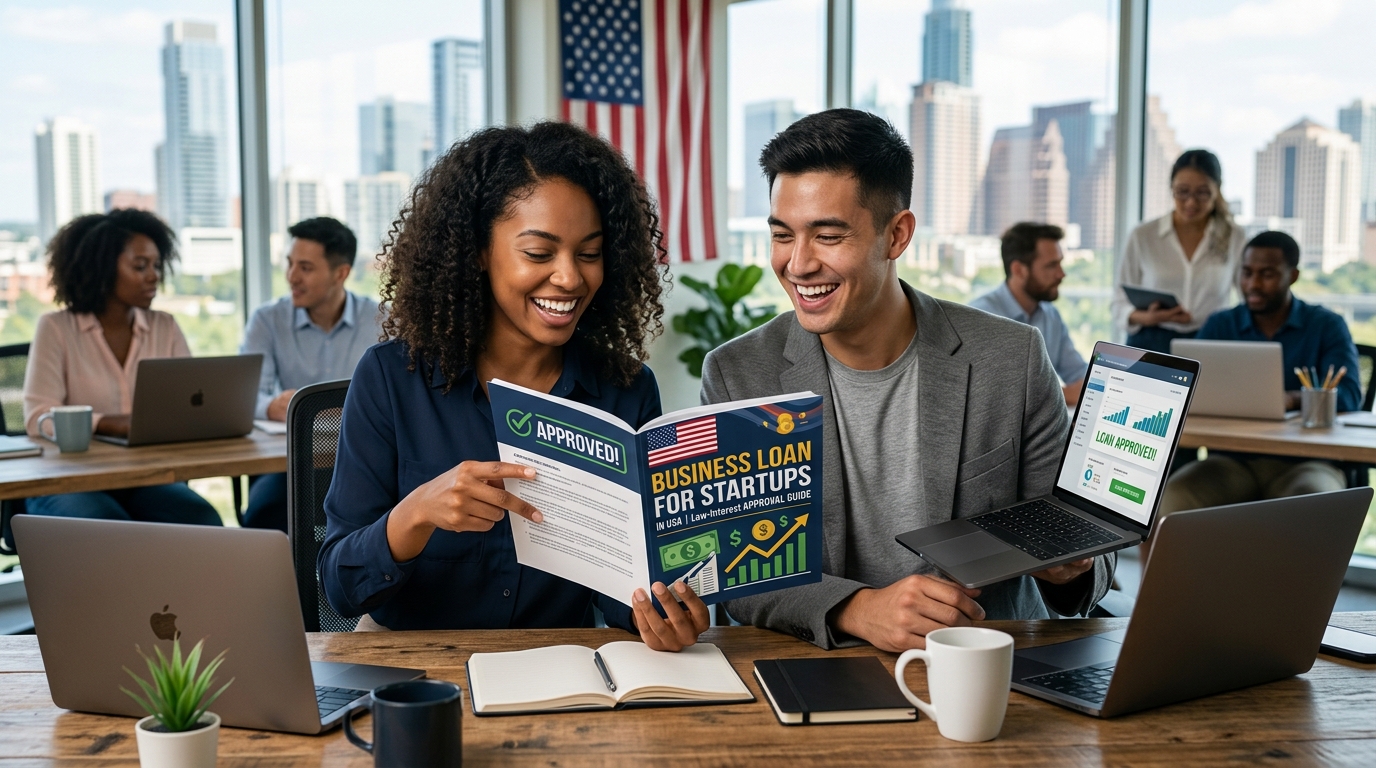 Business Loan for Startups in USA – Low Interest Approval Guide (2026)