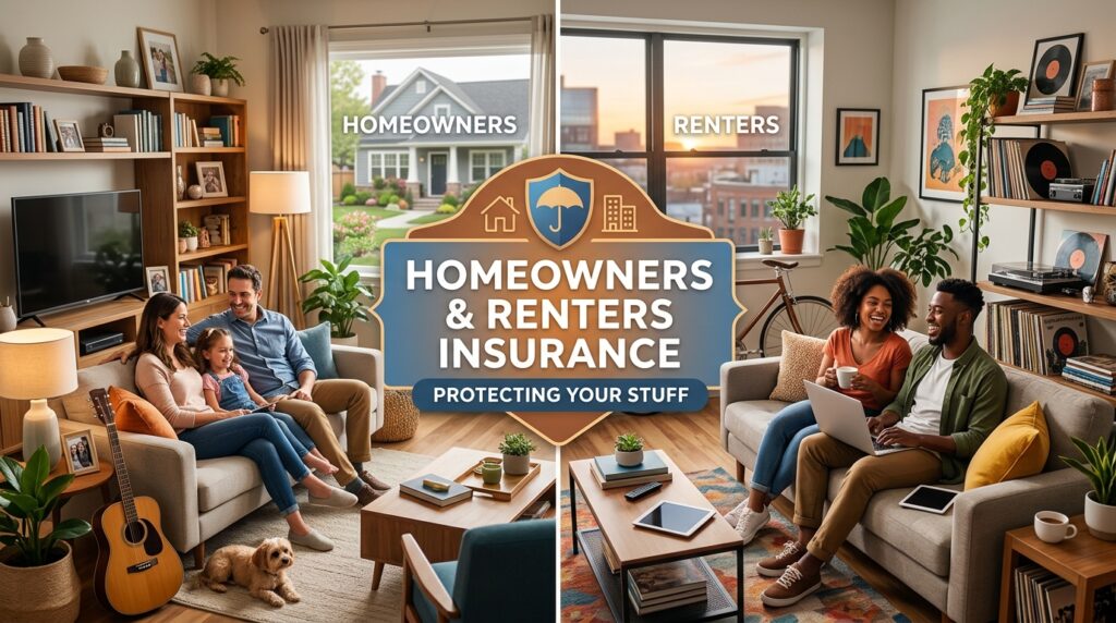 Homeowners and Renters Insurance: Protecting Your Stuff