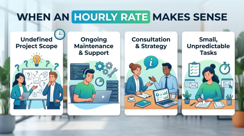 When an Hourly Rate Makes Sense