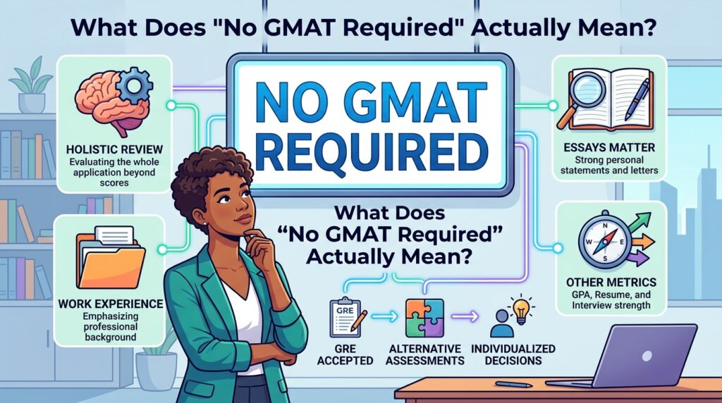 What Does "No GMAT Required" Actually Mean?