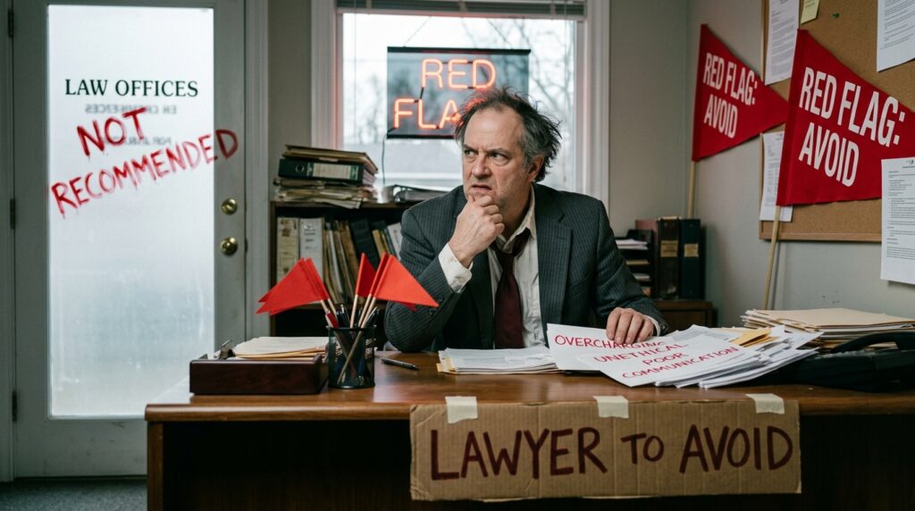 Red Flags: The Lawyers to Avoid