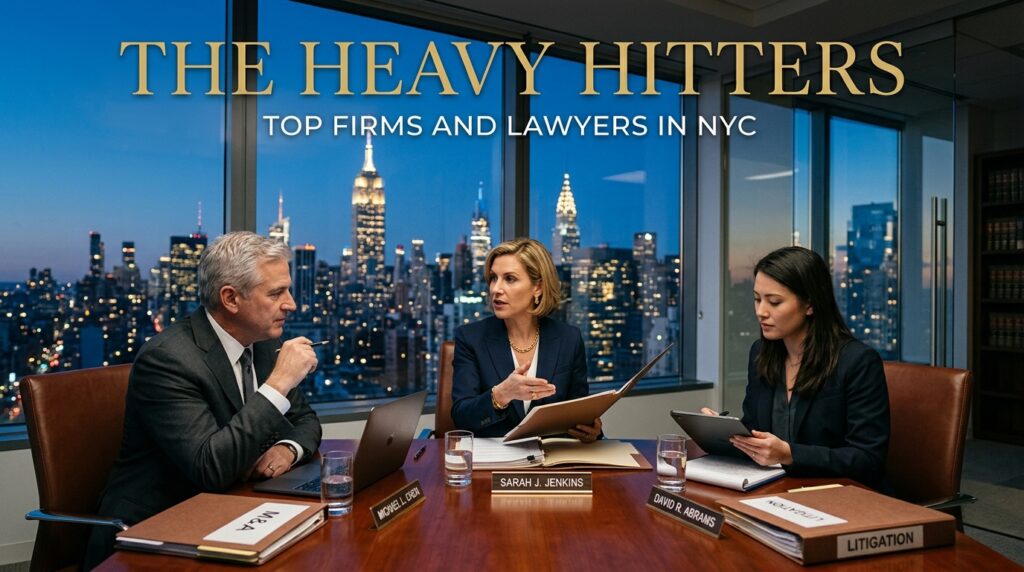 The Heavy Hitters: Top Firms and Lawyers in NYC