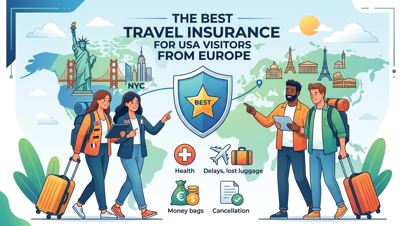 The Best Travel Insurance for USA Visitors from Europe